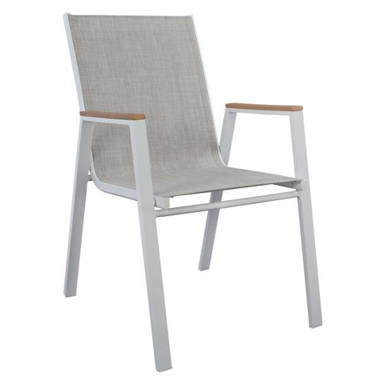 Scaun aluminiu cu manere
