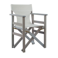 Scaun directorial Naxos cu panza din PVC