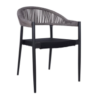 Scaun aluminiu cu manere Gri