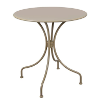 Masa rotunda metalica Amore