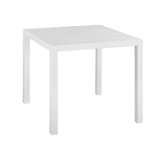 Masa din aluminiu patrata