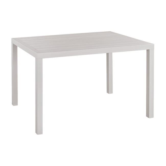 Masa din aluminiu dreptunghiulara