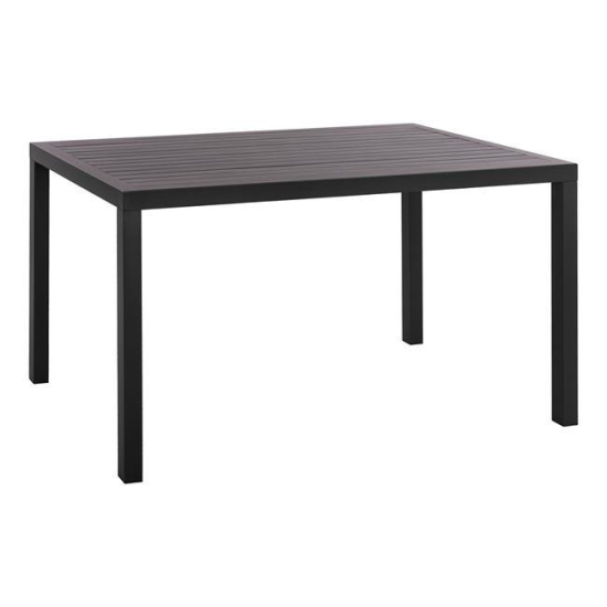 Masa din aluminiu dreptunghiulara