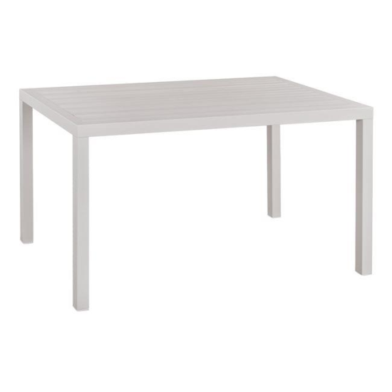 Masa din aluminiu dreptunghiulara