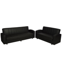 Set doua canapele din piele Dimos