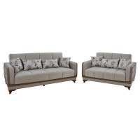 Set doua canapele din piele Milenium