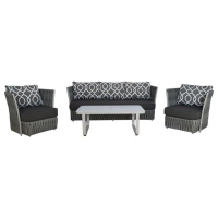 Set canapea din aluminiu pentru exterior