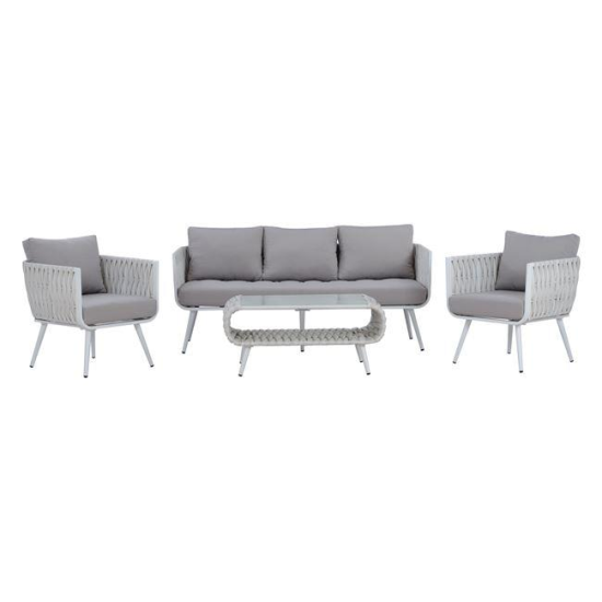 Set canapea din aluminiu pentru exterior