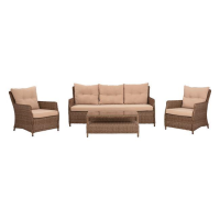 Set canapea din aluminiu pentru exterior