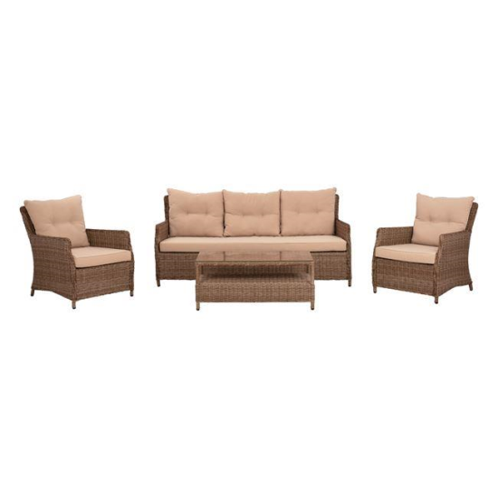 Set canapea din aluminiu pentru exterior