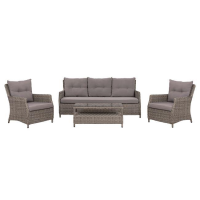 Set canapea din aluminiu pentru exterior