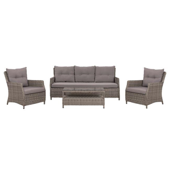 Set canapea din aluminiu pentru exterior