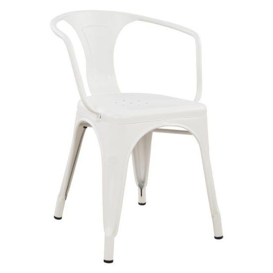 Scaun metalic cu manere Melita