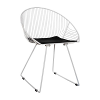 Scaun metalic cu maner Curve
