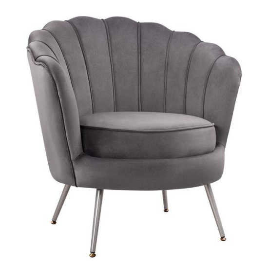 Scaun de catifea Burgundy