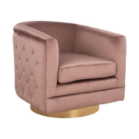 Scaun de catifea Burgundy