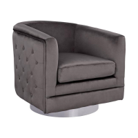 Scaun de catifea Burgundy
