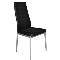 Scaun metalic cu piele Lady