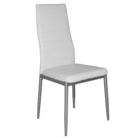 Scaun metalic cu piele Lady