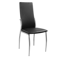Scaun metalic cu piele Kim
