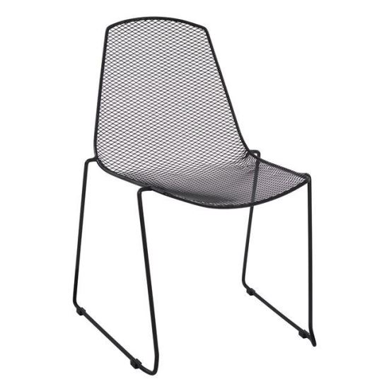 Scaun metalic tip plasa Urania