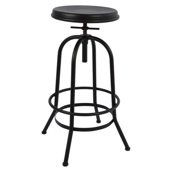 Scaun de bar metalic cu surub