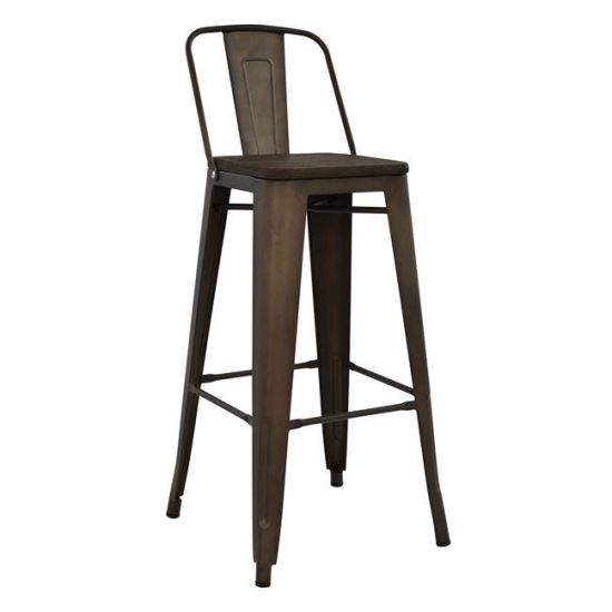Scaun de bar metalic Rusty