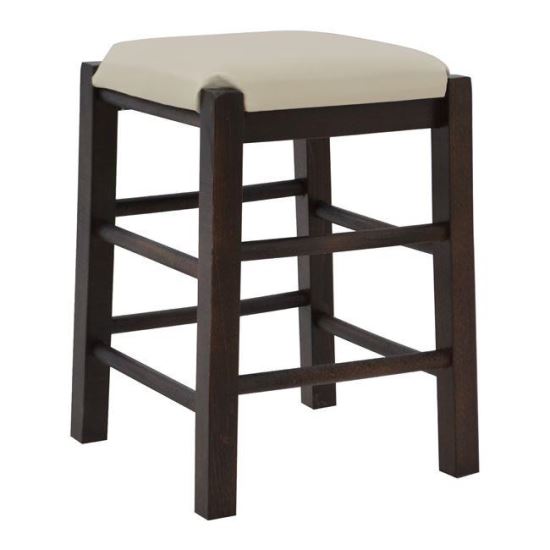 Scaun de bar din lemn Tino