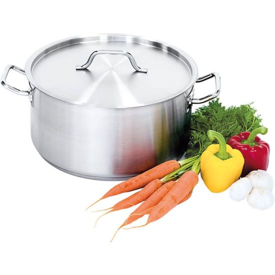 Oala cu capac, structura inox satinat 3.3Lt