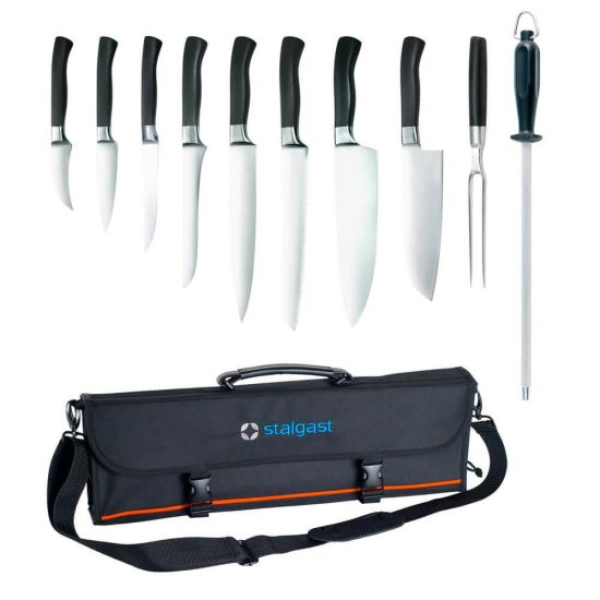 Set cutite Elite cu suport