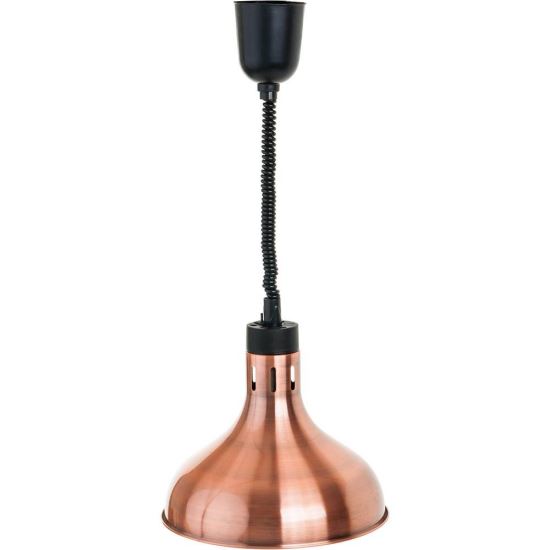 Lampa suspendata pentru incalzire alimente cupru