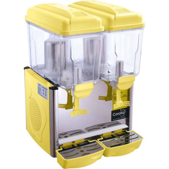 Dispenser dublu refrigerare băuturi 2x12litri